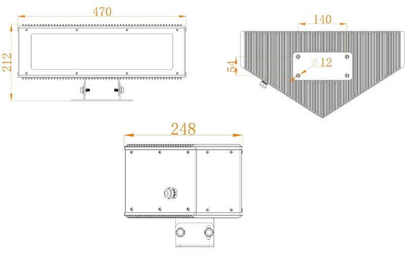 High intensity obstruction light