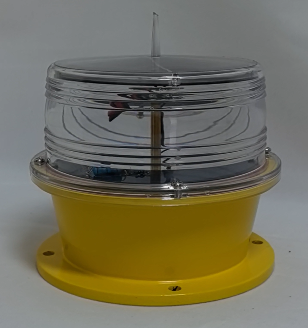 Solar marine buoy lights