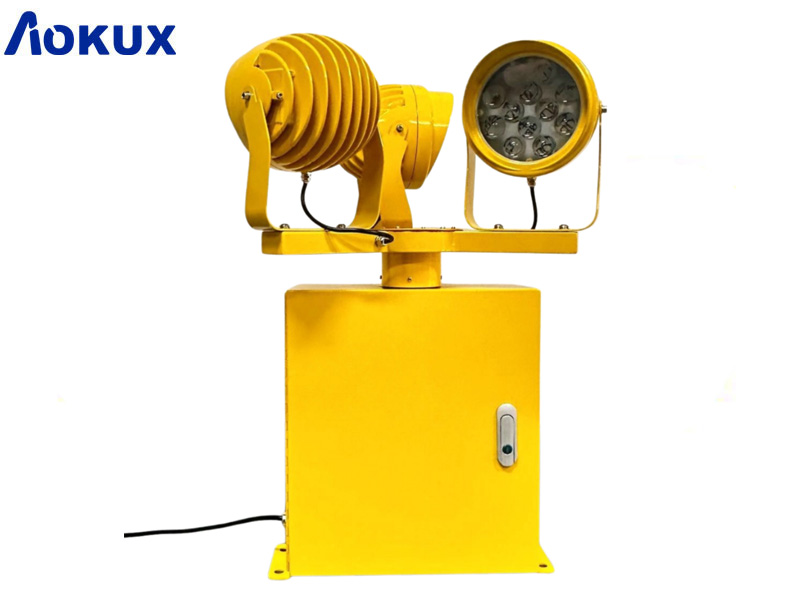 Aokux AO-HP-R1 heliport rotating beacon aircraft rotating beacon heliport airport beacon light rotating beacon aviation rotating beacon light aviation